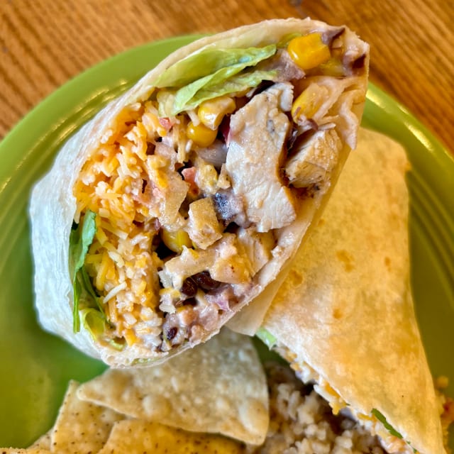 Lunch Baja Wrap.