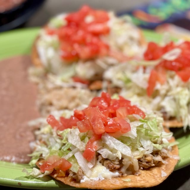 Tostada Dinner Chicken.